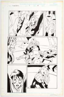 Jeff Johnson and Eric Cannon - Thunderbolts #7 Story Page 19 Original Art (Marvel, 1997).