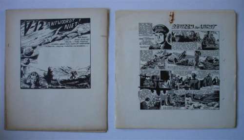 Marijac, Mahletot: 2 proefdrukken van niet uitgebrachte strips. | Zwiggelaar Auctions