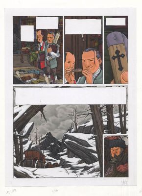 Jean-Christophe Thibert | Le Marteau des sorcières - Warul (T.1) - Planche originale n°9 | Daniel Maghen