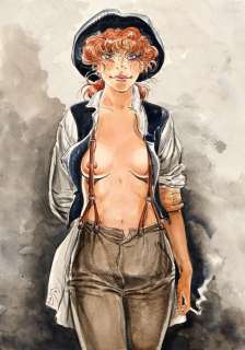 Malik | Illustration à l’aquarelle sur papier dessin… | AZ auction