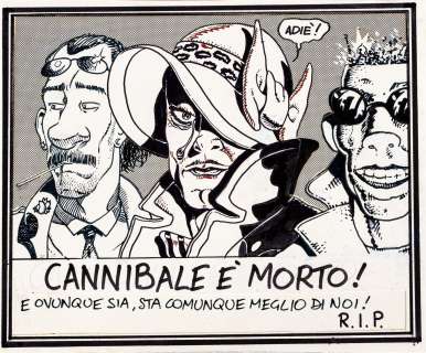 PAZIENZA - SCOZZARI - TAMBURINI, Cannibale ÃƒÂ¨ morto! (Addio a Cannibale) | Art-Rite