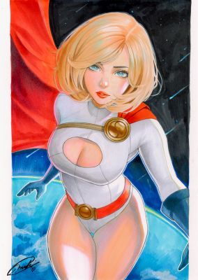Miki Okazaki - All Star Comics issue 58 Powergirl