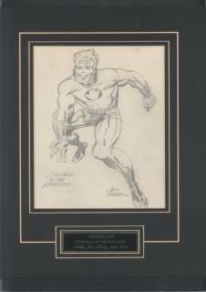 Jack Kirby - + Jack Kirby - Lightray of the New Gods - Pencil Drawing From Roz‘s Black Book