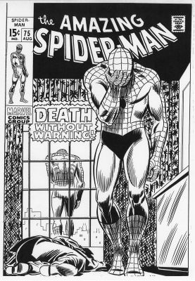 Rober Quijano | ROBER QUIJANO AMAZING SPIDER-MAN #75 COVER | Tri-State Original Art