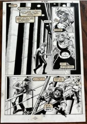 Dan Spiegle DOCTOR ZERO #6 Original EPIC Comics Interior Panel Page Artwork 2 | eBay US (Buy It Now)