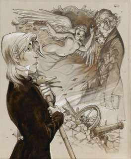 Yslaire (Hislaire Bernard) Belge 1957 | Illustration - Série : SAMBRE Ex libris de la Série "Sambre", tome 4 1997Encre… | Cornette de St Cyr