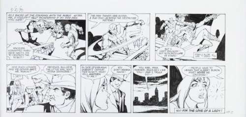 The Amazing Spider-Man Original Comic Strip Art 8-5-1990 | Goldberg Coins & Collectibles