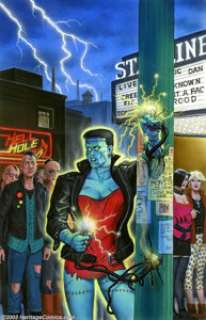 Rich Fastner and Steve Larson - Original Cover Art for 666 #5 (Fleetway, 1990). The Team Supreme of Fastner and - | Heritage