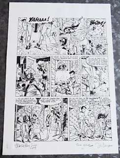 Di Sano, Bruno | Planche originale Ã  l’encre de Chine  - Rubine  - Photo de classe  - (2009) | Catawiki