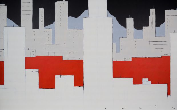 François Avril | 2017 - HK Red | Huberty Breyne Gallery