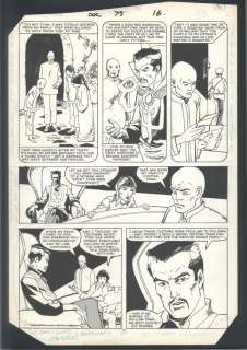 Mark Badger | ! Mark Badger Pencils And Inks - Doctor Strange - Lots of Doc Issue Doctor Strange #75 Page 16 | Koch Comic Art