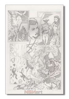 Drew Edward Johnson | Legion S.U.B.S. Issue Tryout Page Page 1 | NSNart