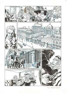 Sinisa BANOVIC - Planche originale 24 de Vidocq tome1 : Le suicidé de Notre-Dame