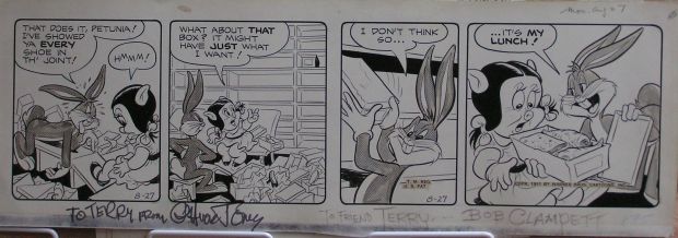 Ralph Heimdahl | Bugs Bunny 1940S Comic Strip | ComicArtFans Classifieds