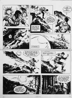 VANCE William  - Bob Morane  - Planche 12 de l’album L’archipel de la terreur édité [...] | Vermot et Associés