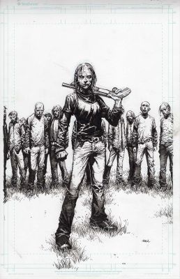 David Finch | Walking Dead Deluxe #138 Cover | Essential Sequential
