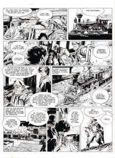 Colin Wilson. Planche originale Blueberry | BDEnchères