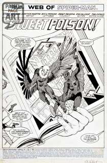 Cynthia Martin - Web of Spider-Man Annual 4 Page 1 Splash