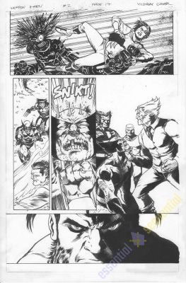 Yildiray Cinar | Weapon X-Men #2 Page 17 | Essential Sequential