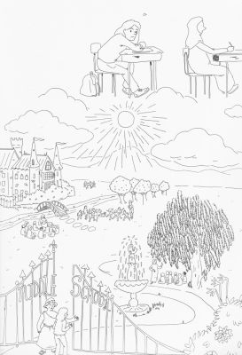 Emma Hunsinger | How it All Ends - Pg.70 | Athenaeum Comic Art