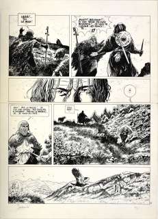 Jarbinet Philippe - Planche originale Ã  l’encre de chine sur papier dessin Hammer [...] | Arthema Auction