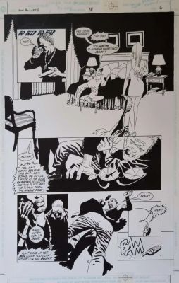 Eduardo Risso | 100 Bullets – issue 18, page 6 | NRisso Art