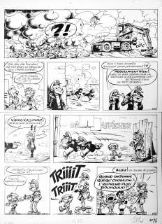 BROCA Nic  - Spirou et Fantasio  - Planche 15 de l’album Les faiseurs de silence [...] | Vermot et Associés