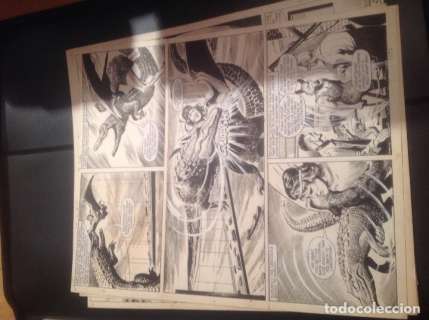 Originales de Reg Bunn para la Fleetway inglesa