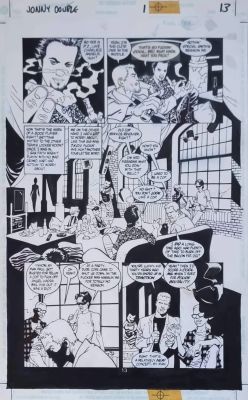 Eduardo Risso | Jonny Double issue 1, page 13 | NRisso Art