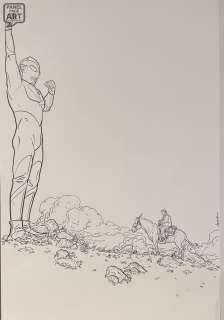Geoff Darrow - Shaolin Cowboy And Alien Art