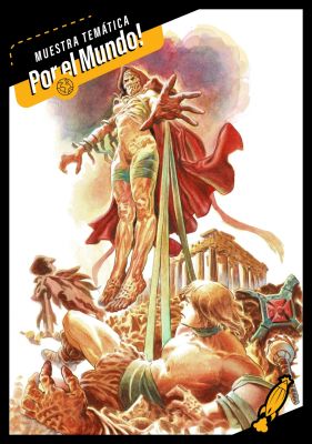 He-man and She Mun-ra in Pathenon, Athenas, Greece- AZAMOR | NRisso Art