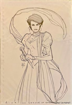 Mina Murray from League of Extraordinary Gentlemen by Adam Hughes & Alan Moore | eBay Europe (Buy It Now)