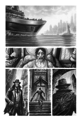Clint Langley Church of Hell 7p13 Original art 2000AD | eBay US (Buy It Now)