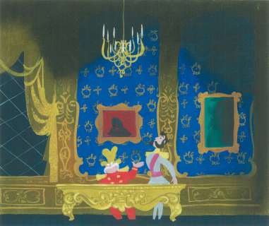 Cendrillon Studio Walt Disney, 1950. Etude préliminaire du roi et du& | Rossini