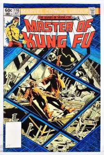 Marvel Comics Master of Kung Fu #116 Cover Guide | Bruneau & Co. Auctioneers