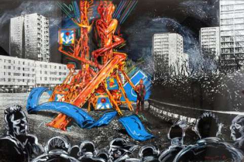 DRUILLET Philippe Manuel l’enfant rêve Le parc de Manuel Double planche publiée... | Vermot et Associés