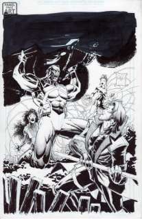 Whilce Portacio | Gambit 3 Cover | Panel Page Art