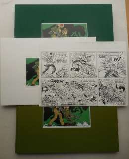 Lodewijk, Martin - Original half page + album - Agent 327 - Dossier 14 - Cacoïne en commando’s - Collectors Edition - Cloth hc in slipcase - (2006) | Catawiki