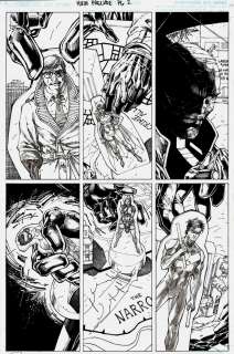 Jim Lee, Scott Williams - ‘Hush Prelude: the Promise!‘ P 2. Justice League Unlimited #1 P 1 (Hush, Commissioner Gordon, Batgirl, Talia, Damian, Nightwing, Talia Al Ghul, Jason Todd!) 2024