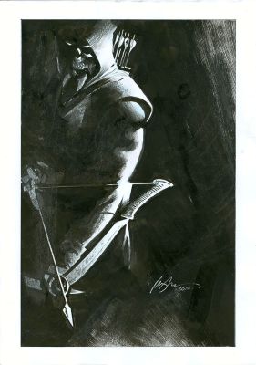 Rafael Albuquerque | Absolute Green Arrow #1 Variant Cover/Promo Art | Essential Sequential