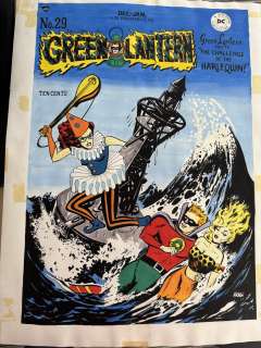 Irwin Hasen | Green Lantern Comics 29 Recreation | RGLArt