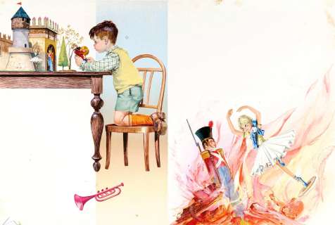 Pikka (Piero Cattaneo) – "Il soldatino di piombo (The Steadfast Tin Soldier)", 1966 | Urania Casa d’Aste