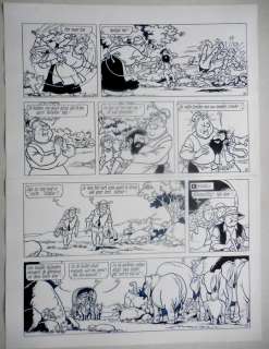 Geerts, Paul - Originele pagina (p.22) - Suske en Wiske 250 - Het grote gat - (1996) | Catawiki