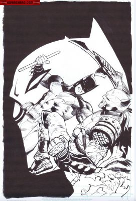 Dan Mora | Covers / Pinups Issue Batman Knight Fight # 02 Page Cover | Kwan Chang