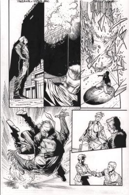 Jay Leisten | Predator Vs Spider-Man #3 P.19 - Jamison Rescued - 2025 | Anthony’s Comic Book Art