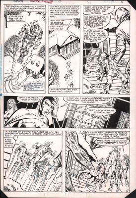 Joe Sinnott, Sal Buscema | Rom #2 P.9 - Mystique & Destiny Appearance - 1980 | Anthony’s Comic Book Art