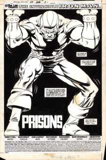 Mark Bright / Brian Garvey / Ian Akin - Iron Man #206 Pg1