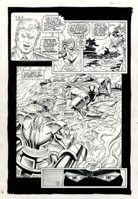 Paul Abrams John Strangeland | Prototype - 1995 Ultraverse / Malibu Issue 18 Page 13 | Catskill Comics