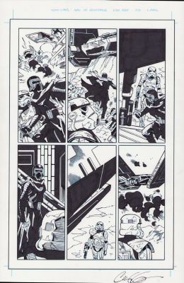 Cory Hamscher | Star Wars: Age of Resistance Kylo Ren - Ink Art - Signed | Anthony’s Comic Book Art