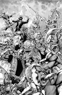 Marco Santucci | Defenders of the Earth #03 Cover Issue 03 Page Cover | Comic Art House